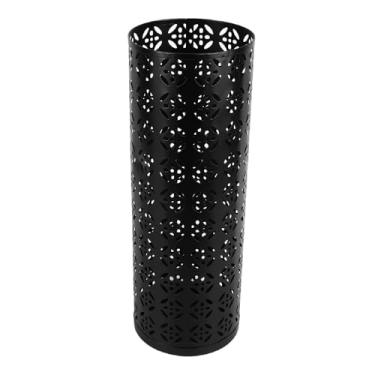 Imagem de Escaninho do Suporte do Guarda-chuva, Suporte Redondo do Guarda-chuva da Economia de Espaço do Metal do Teste Padrão de Cobre que Seca Rapidamente à Moda para a Casa para a