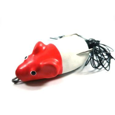 Imagem de O Rato Frog Life, Branco cabeça vermelha