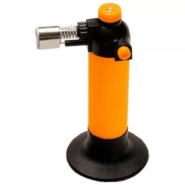 Imagem de Mini macarico com reservatorio de gas mt-4 portatil - SPARTA