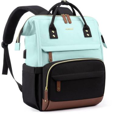 Imagem de Mochila para laptop LOVEVOOK para mulheres de 17 polegadas à prova d`água