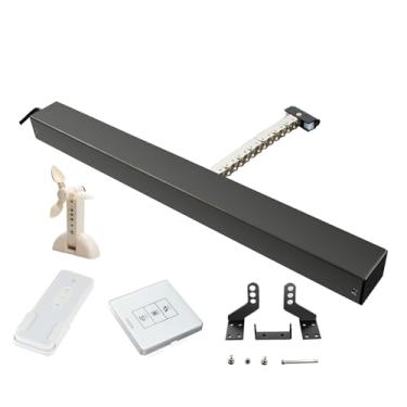 Imagem de Abridor de janela de telhado elétrico 24 V baixo consumo de energia atuador de corrente automático com interruptor sensor de vento e chuva corrente elétrica abridor de janela para claraboias