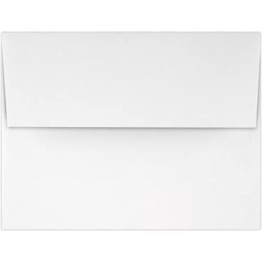 Imagem de Envelopes de convite A2 (4 3/8 x 5 3/4) - 32 kg Escudo clássico Avon branco brilhante (500 Qtd.) | Perfeito para convites, anúncios, envio de cartões, cartões RSVP | 4870-70AW-500