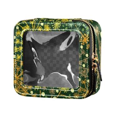 Imagem de Fitrendlovey Bolsa organizadora de maquiagem com grande claraboia e zíper estojo cosmético portátil para cuidados com a pele e itens essenciais de viagem, T10, one size