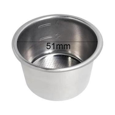 Imagem de Cesta de Filtro de Café Expresso 51mm/58mm - Substituição para Porta-F
