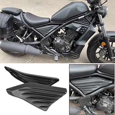 Imagem de TAZGANTAX Painel De Preenchimento Da Estrutura Superior Com Acabamento Lateral, Placa De Cobertura, Carenagem E Proteção Compatível Com Honda Rebel Cmx 500 Rebel Cmx 300 Rebel 300 Rebel 500 2017 201