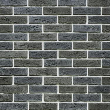 Imagem de Papel De Parede Pedra Tijolos Preto Autocolante Sala Quarto