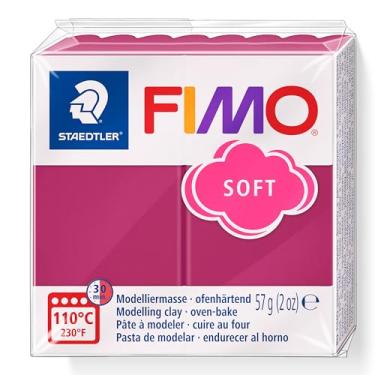 Imagem de STAEDTLER Massa de Modelar Profissional FIMO Soft 57g (1 Unidade) Frozen Berries - 8020-T23 - Argila Polímera Para Biscuit que Endurece no Forno – Ideal para Artesanato, Miniaturas e Bijuterias