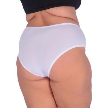 Imagem de Calcinha Plus Size Conforto Renda Microfibra - Dakota Lingerie e Modas