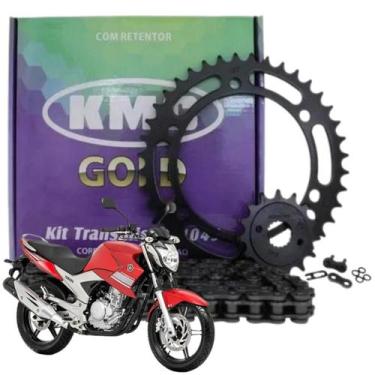 Imagem de Kit Relação Fazer 250 2018 2019 Com Retentor Original Kmc - Geral, Aço