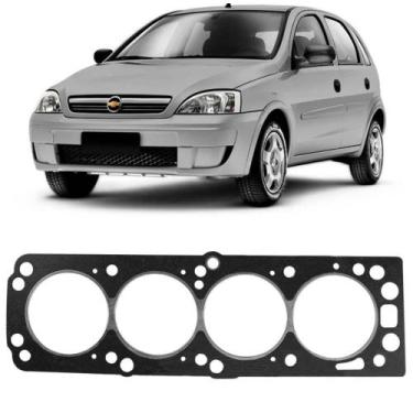 Imagem de Junta Cabeçote Motor Corsa Hatch 1.4 8v 2008 a 2012 Fibra Sabó - Sabo
