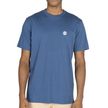 Imagem de Camiseta Element Basic Crew WT25 Masculina Azul