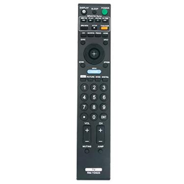 Imagem de Controle remoto de substituição RM-YD023 adequado para Sony TV KDL-52WL140 KDL-40W4100 KDL-52W4100 KDL-42V4100 KDL-46W4100 KDL-32XBR6 KDL-46W4150 KDL-52W4100 KDL-40V4150 KDL-37XBR. 6 KDL-46WL140
