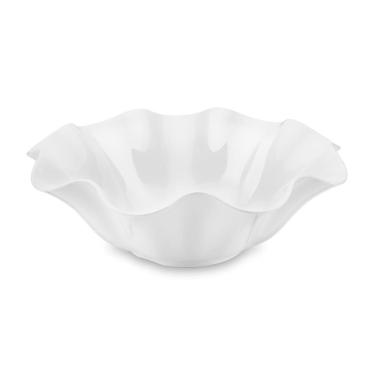 Imagem de Saladeira Melamina Flower 36 Cm Haus Concept Branco