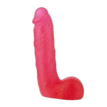 Imagem de Pênis Realístico 19cm Alongado Com Escroto - Simplx 7 - Nanma - Cor: Pink