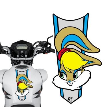 Imagem de Adesivo Faixa Gravata Sem Resina Lola Bunny Azul Cor Ka 368