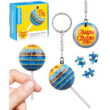 Imagem de PieceRelax Chaveiro quebra-cabeça 3D 24 peças de plástico para adultos - Chups My Flavor - Cola [A3889]