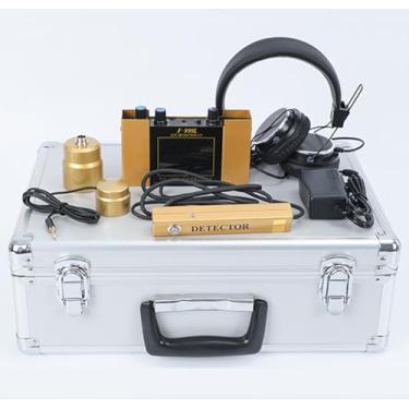 Imagem de Detector digital de vazamento de água, localizador de sensor, monitor de vazamento de água, fones de ouvido com cancelamento de ruído, sensibilidade ajustável, detecção de vazamento de tubulação