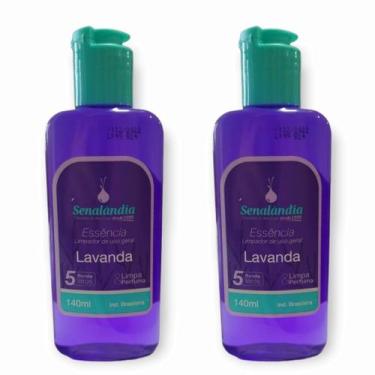 Imagem de 2 Essência Concentrada Desinfetante 140ml Lavanda Talco Cereja Avelã B