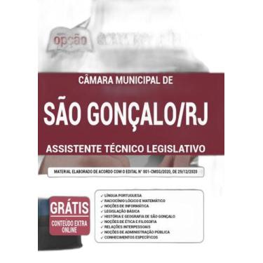 Imagem de Apostila Câmara São Gonçalo - Assistente Técnico Legislativo - Apostil