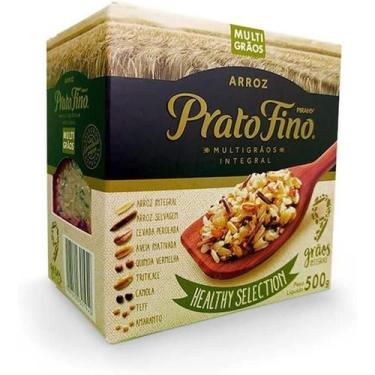 Imagem de Arroz Multigraos Healthy Selection Prato Fino Pirahy 500g