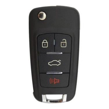 Imagem de Carcaça Chave Canivete Kd Nb18-4 Modelo Chevrolet 4 Botões - Marca
