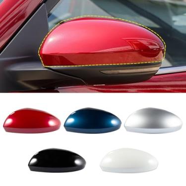 Imagem de Goholy Capa de espelho retrovisor para porta de carro compatível com Nissan Altima 2019 2020 2021 2022 capa protetora para espelho retrovisor preto lado direito