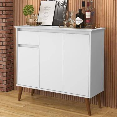 Imagem de Aparador 1 Gaveta 3 Portas Londres Branco