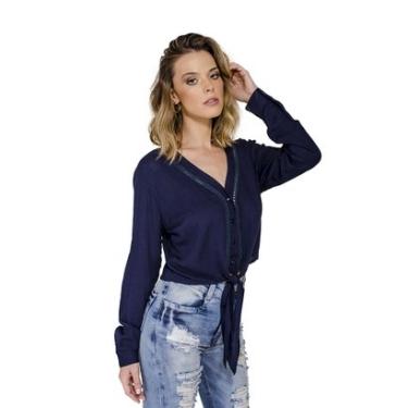Imagem de Blusa Cropped Com Amarração Handbook-Feminino