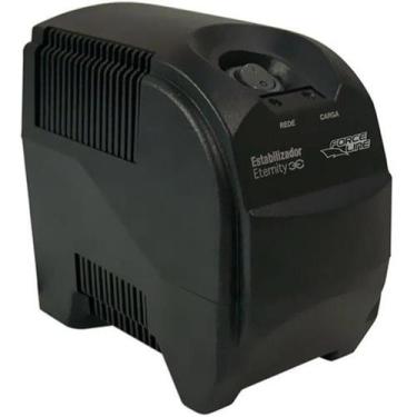 Imagem de Estabilizador Eternit 300Va Mono Saída 115V Force Line Preto