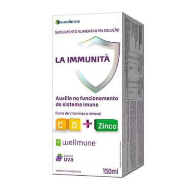 Imagem de Suplemento Alimentar La Immunita Vitaminas C,d+zinco 150ml