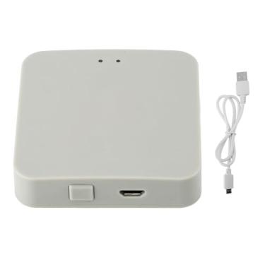 Imagem de USB Irrigação Gateway Controle Remoto Sem Fio Inteligente Bluetooth WiFi ZigBee Automated Garden Yard Watering System Micro USB DC5V para pátio ao ar livre ABS Material