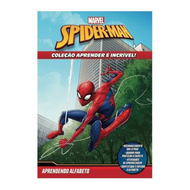 Imagem de Aprender Incrível Marvel Homem Aranha - Aprendendo O Alfabeto