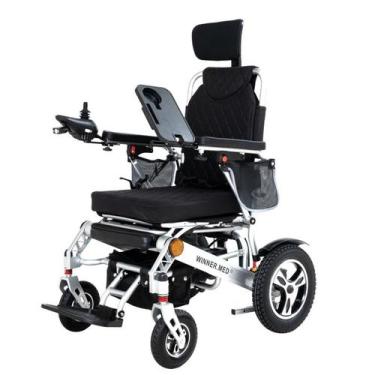 Imagem de Cadeira de Rodas Motorizada Elétrica  Dobrável, Leve, Joystick Intelig