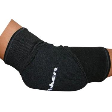 Imagem de Cotoveleira Esportiva Jogo Treino Indoor Confortavel Anatômica Compressão Poker 06454