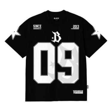 Imagem de Camiseta Black Nine Number 09 - Preta - B91294, G2