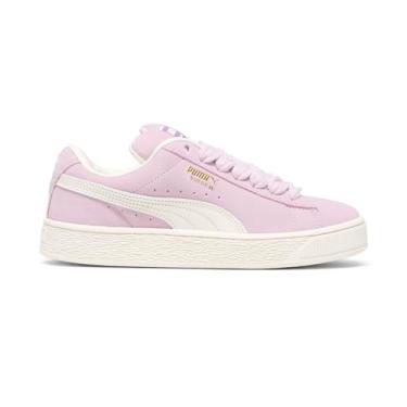 Imagem de PUMA Tênis feminino de camurça GG, Névoa de uva/branco quente, 34