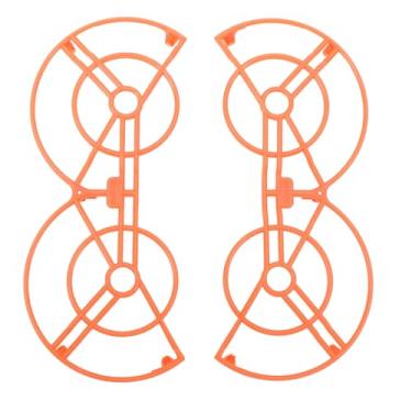Imagem de Guardas de hélice para NEO Drone de alto impacto Resistência ABS Design leve Protetores anti -colisão para iniciantes em vôo externo em interior (Cinza) (Róseo) (Laranja)