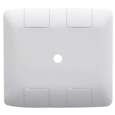 Imagem de Espelho com 1 Furo 9,5mm 4x4 Branco 57203022 Tramontina - 000071