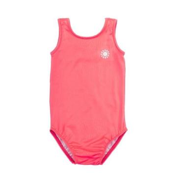 Imagem de Maiô Natação Malha Uv Forrado Menina Praia Piscina Infantil - Fofotinh