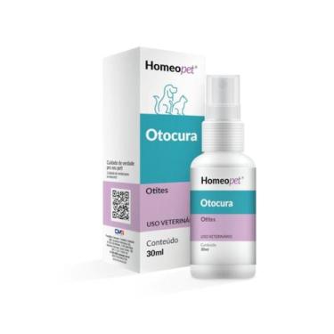 Imagem de Otocura Otites Agudas e Crônicas 30ml Cães Gatos - Homeopet