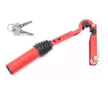 Imagem de Trava de Câmbio Antifurto p/Carro Manual Segurança Automotiva Overvision - TRA-0003