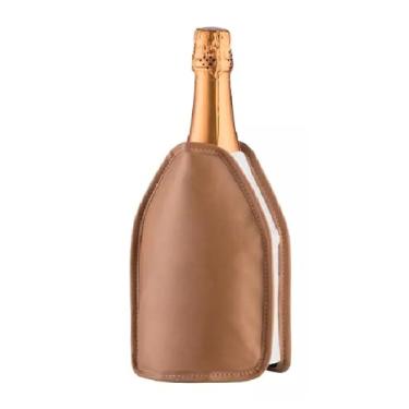 Imagem de Cooler Térmico Bolsa Térmica com Gel para Vinho Espumante Brasil do Vinho (Nude)