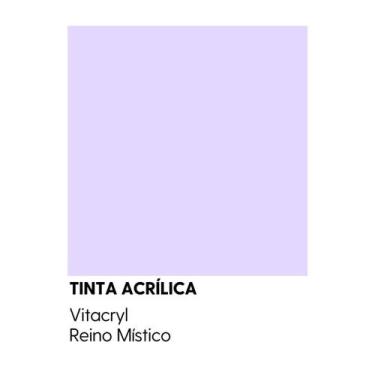 Imagem de Tinta Fosca Premium Violetas - Vitacryl, Reino Místico, 3,6 lts