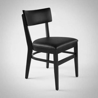 Imagem de Cadeira Belair Encosto V1 Base Mel - Datelli Design, Art. Tecido Casca