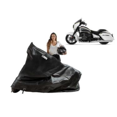 Imagem de Capa Protetora Sol Chuva Moto BMW R18 - Kahawai, Preto