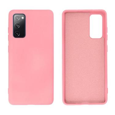 Imagem de Capinha Celular para Galaxy S20 FE Silicone com Veludo - GCM, Rosa Chi