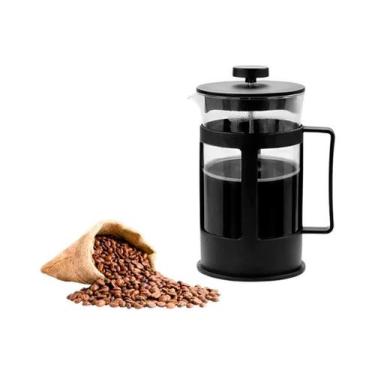 Imagem de Cafeteira Prensa Francesa Cremeira 600ML Leite Café Cappuccino de Vidr