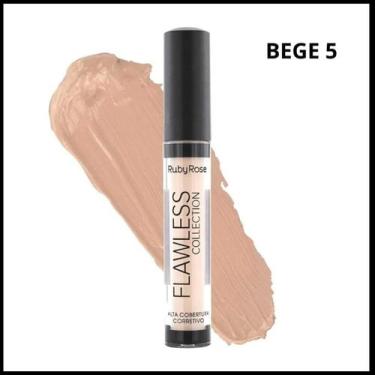 Imagem de Corretivo Liquido Ruby Rose Flawless Collection HB F8080, BEGE 5