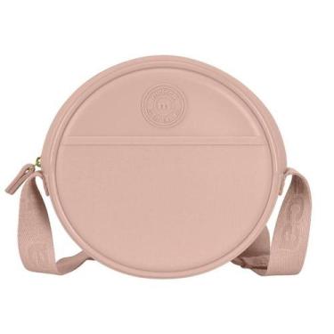 Imagem de Bolsa Redonda Moleca Tiracolo 50006 Feminina, Rosa nude