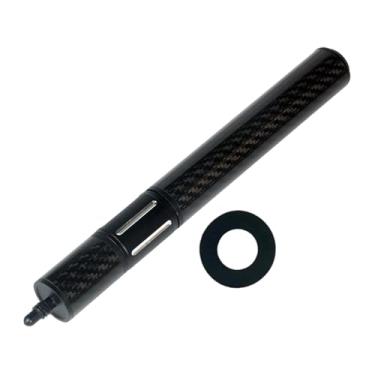 Imagem de predolo Extensão de Taco de Sinuca, Extensão de Taco de Bilhar, Prática, Portátil, Resistente, Fácil Instalação, Preta, Substituição, Profissional, Fibra de C, Retrátil